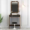 Skye Decor, Zrcadlo Lisabon - ořech, černá, mramor, Náhled obrázku produktu 1