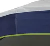 A close-up view of the top edge of a tent or canopy, showing the fabric seams and color blocking. Anteprima dell’immagine prodotto