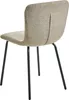 BELIANI Esszimmerstuhl 4er Set Beige Stoffbezug mit Produktbild-Vorschau 7