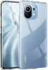 A clear protective case for a smartphone is shown. Produktbild-Vorschau