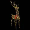 vidaXL 3D sob s 140 LED diódami, teplá biela, 70 x 41 x 128 Náhľad obrázku produktu 3
