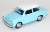 Trabant 601 Modellauto hellblau/weiß ca. 1:60 Produktbild-Vorschau 2