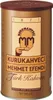 A cylindrical can of Kurukahveci Mehmet Efendi Turkish Coffee. Anteprima dell’immagine prodotto