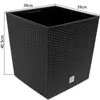 DEUBA Blumentopf 64L 40x40x41cm Rato Low Innentopf Mit Produktbild-Vorschau 5
