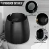 Aschenbecher, Edelstahl mit Deckel, Aschenbecher Sturm-Wind Produktbild-Vorschau 3