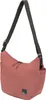 A studio shot of a red shoulder bag against a white background. Produktbild-Vorschau