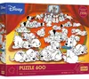 Puzzle 600 40. Jubiläum von Trefl - 101 Dalmatiner 37604 Produktbild-Vorschau 1