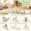 UISEBRT 7-in-1 Montessori Klettergerüst Indoor, Holz Produktbild-Vorschau 5