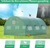 COSTWAY 12m² Gewächshaus 4x3x2m, Foliengewächshaus mit Produktbild-Vorschau 4