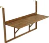 DEGAMO Balkonhängetisch Balkontisch Hängetisch 120x40cm Produktbild-Vorschau 1