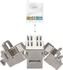 kwmobile 48x Keystone Modul CAT 6A - RJ45 10 Gbit/s Produktbild-Vorschau 4