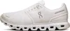 A side view of a white ON running shoe against a white background. Náhled obrázku produktu