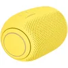 A yellow LG XBOOMGo PL2S Bluetooth speaker is shown against a white background. Produktbild-Vorschau
