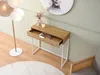 NIRAI Konsolentisch mit Schublade - Eiche / Weiß Produktbild-Vorschau 4