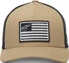 Alpinestars Flag Snapback Kappe Beige  Beige One Size Produktbild-Vorschau 2