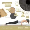 deluxe4home® Yogamatte Kork Gymnastikmatte Schwarz I TPE Produktbild-Vorschau 3