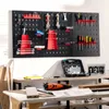 COSTWAY 120x60cm stěna na nářadí s 25 závěsnými doplňky, Náhled obrázku produktu 1