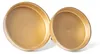 Novaliv 4x Kerzenpick flach 10cm GOLD ALUMINIUM Produktbild-Vorschau 3