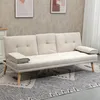 HOMCOM Schlafsofa, 3-Sitzer-Sofa, Bettsofa mit Klappbarem Produktbild-Vorschau 2