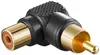 goobay Cinch Adapter 90° schwarz (Bulk) Voir les images du produit 1