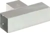 vidaXL Post Connector 4 ks. T-tvar Pozinkovaný kov 91 x 91 Náhľad obrázku produktu 4