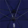 Close-up view of the internal structure of an open umbrella. Produktbild-Vorschau