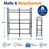 Bituxx 6er Getränkekistenregal Kistenregal Kistenständer Produktbild-Vorschau 5