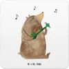 Mr. & Mrs. Panda Tassenuntersetzer Bär Lied 10er Set - Weiß Produktbild-Vorschau 1