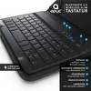 Klávesnica pre tablety Aplic, Bluetooth, koženkové puzdro Náhľad obrázku produktu 4