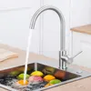 360° Schwenkbar Hochdruck Küchenarmatur Edelstahl Produktbild-Vorschau 2