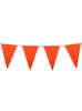 Orange Wimpelkette 10 m Produktbild-Vorschau 2