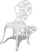 VidaXL 43176, Taras, Aluminium, Żelazo, Biały, 410 mm, 490 Podgląd zdjęcia produktu 1
