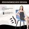HOMAVO Esszimmerstuhl – Bequemer Samt- oder Produktbild-Vorschau 9