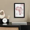 MuchoWow® MuchoWow® Gerahmtes Poster Karte - Afrika - Produktbild-Vorschau 2