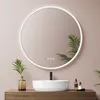 EMKE Specchio da bagno a LED rotondo da 60 cm senza nebbia Anteprima dell’immagine prodotto 1