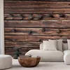 Vlies Fototapete - Wooden Warmth 150x105 cm Muster Produktbild-Vorschau 1