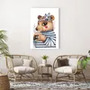 Poster - Poster ohne Rahmen - Anthropomorphisierung Bär Produktbild-Vorschau 5