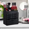 relaxdays Make-Up-Organizer schwarz Náhled obrázku produktu 2