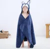 Dětský bavlněný ručník s kapucí Cartoon Bathrobe Bath Náhled obrázku produktu 9