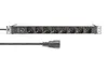 DIGITUS 8-Fach Steckdosenleiste 1HE PDU, IEC C14 St. IT Produktbild-Vorschau 5