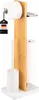 eluno Garniture de WC sur pied 4en1, brosse de WC, Voir les images du produit 1