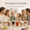 LAPRESO® Latte Macchiato Gläser doppelwandig 6er Set 350ml Produktbild-Vorschau 8