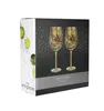 BarCraft Set de 2 große Weingläser de mit Muscheloptik de Produktbild-Vorschau 2