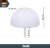 MeLiTec Solarleuchte 2er-Set - farbige Bodenbeleuchtung für Produktbild-Vorschau 6
