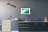 MuchoWow® Gerahmtes Poster Marmoroptik - Blau - Gold - Produktbild-Vorschau 2
