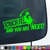 PantherPixel Touch It Aufkleber You Are Next Nicht Anfassen Produktbild-Vorschau 1