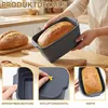 Brotbackform Silikon mit Deckel, BPA-Freie, Produktbild-Vorschau 4