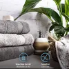 Komfortec 4er Duschtücher 70x140 cm Set aus 100% Baumwolle, Produktbild-Vorschau 3