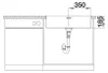 Spüle Blanco SOLIS 700-IF/A 74 x 50 cm edelstahl 526127 Produktbild-Vorschau 3
