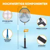 Apollo Badminton Match Pro 800 Carbon Blau/Grau Produktbild-Vorschau 2